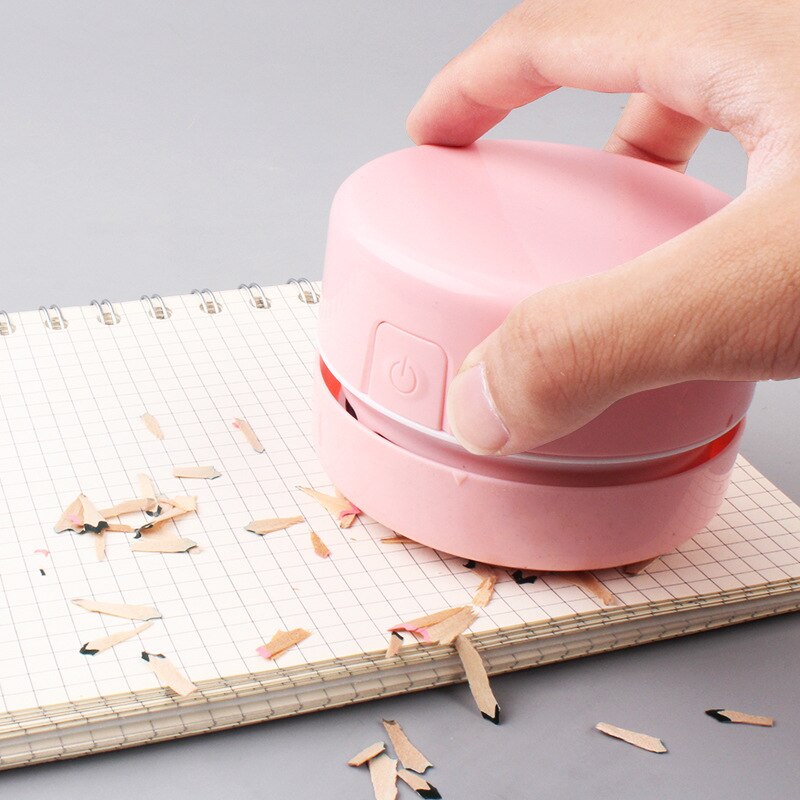 Mini Stofzuiger Desk Set Bureau Dust Tool Thuis Tafel Kawaii Bureau Accessoires Organisator Kerstcadeau D50