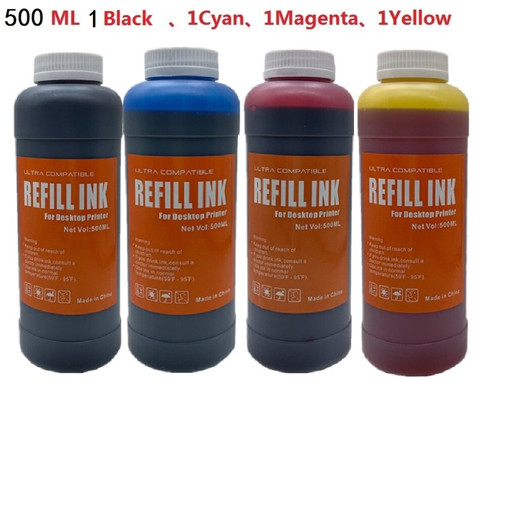 Houder Gespecialiseerd Refill Kleur Printer Dye Inkt Kit Voor HP934 935 Officejet Pro 8100 251dw 8630 8680 8615 8625 Inkjet printer: 1SET