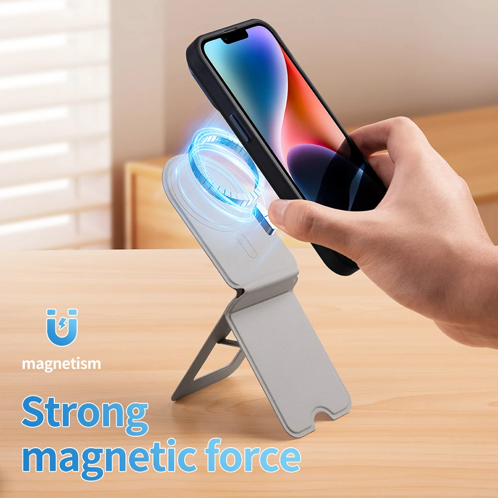 Universal Desktop Magnetic Phone Holder Multi-functional Bracket Metal Desk Stand Angle Adjustment Holder Phone Accessories