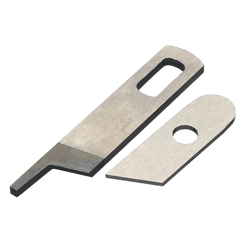 2Pcs Sewing Machine Upper Lower Knife Sewing Parts Industrial Overlock Sewing Machine Parts