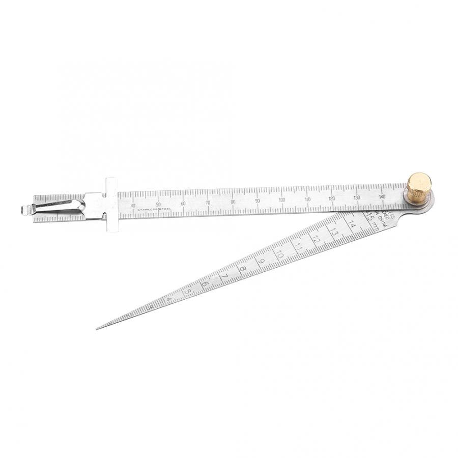 Welding Inspection Stainless Steel Thickness Gauge 1-15mm for Hole Inspection Measurement Tool