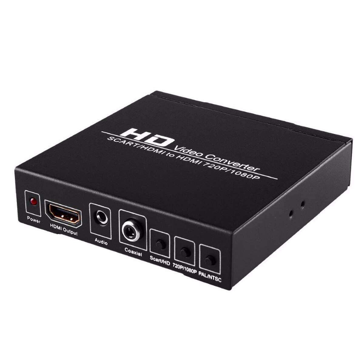 SOONHUA convertitore compatibile HDMI SCART convertitori compatibili HDMI convertitore Video digitale HD 1080P con adattatore di alimentazione spina ue