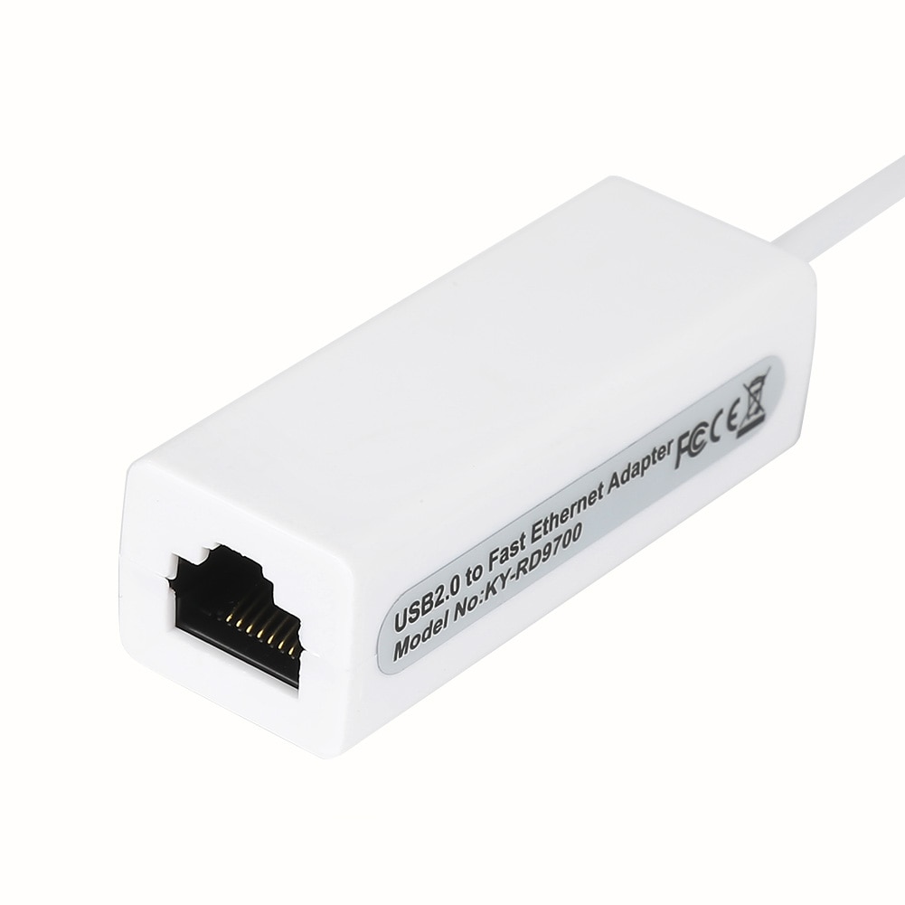 RTL8152 puces USB 2.0 à RJ45 carte réseau Lan adaptateur 10/100Mbps pour tablette PC portable Win 7 8 10 XP