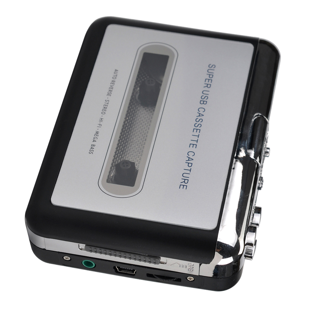 Cassette to MP3 Converter, USB Cassette Player to MP3 Converter for PC, from Tapes to Mp3