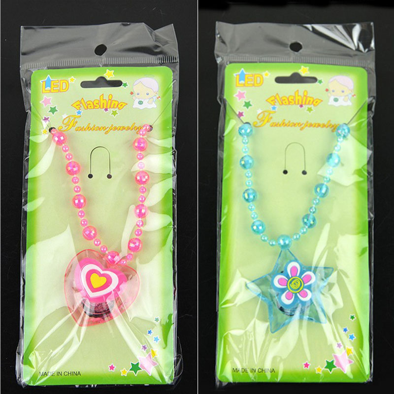 kinderspeelgoed emitting LED flash hanger ketting Speelgoed 1 Stks 6 Stks 12 Stks