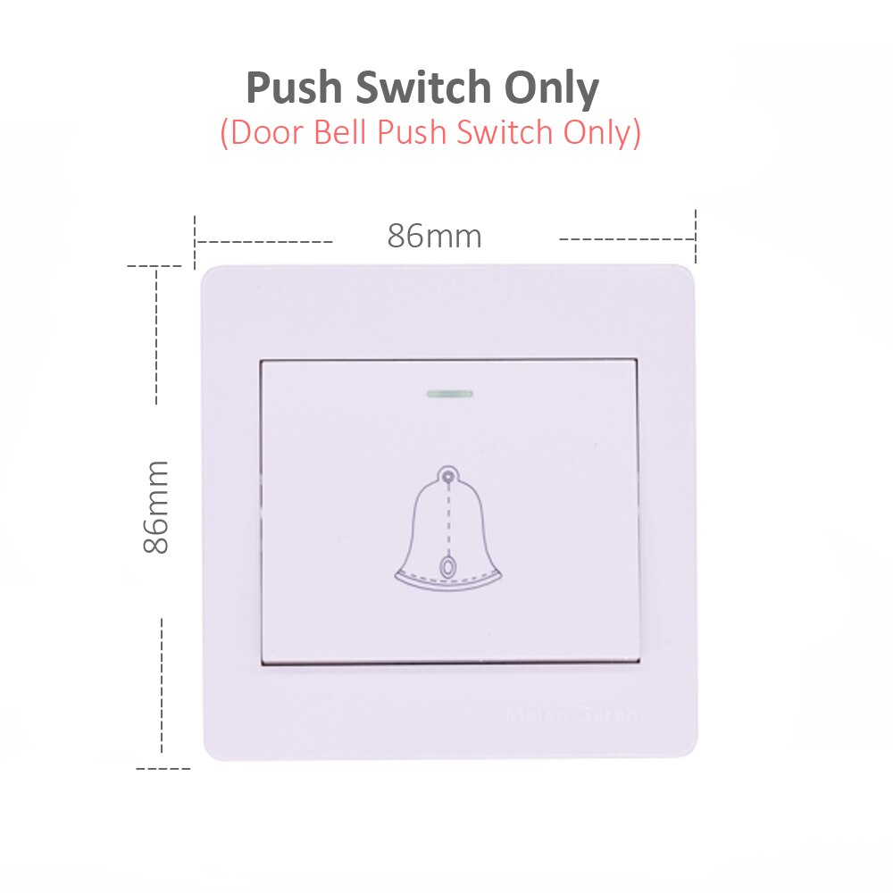 12v led lysdæmper pwm trådløs  rf 2.4g touch fjernbetjening 12v 5v 24v 36v 8a lysdæmper kontakt til enkelt farve led strip lys: Tryk kun på kontakten