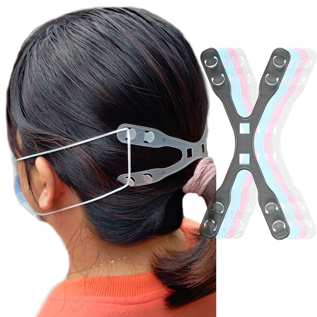 Ganchos para la oreja para mascarilla facial, hebilla de extensión, fijador de dolor de oídos ajustable, antideslizante, sujeción al oído, accesorios para mascarilla, n. ° 30