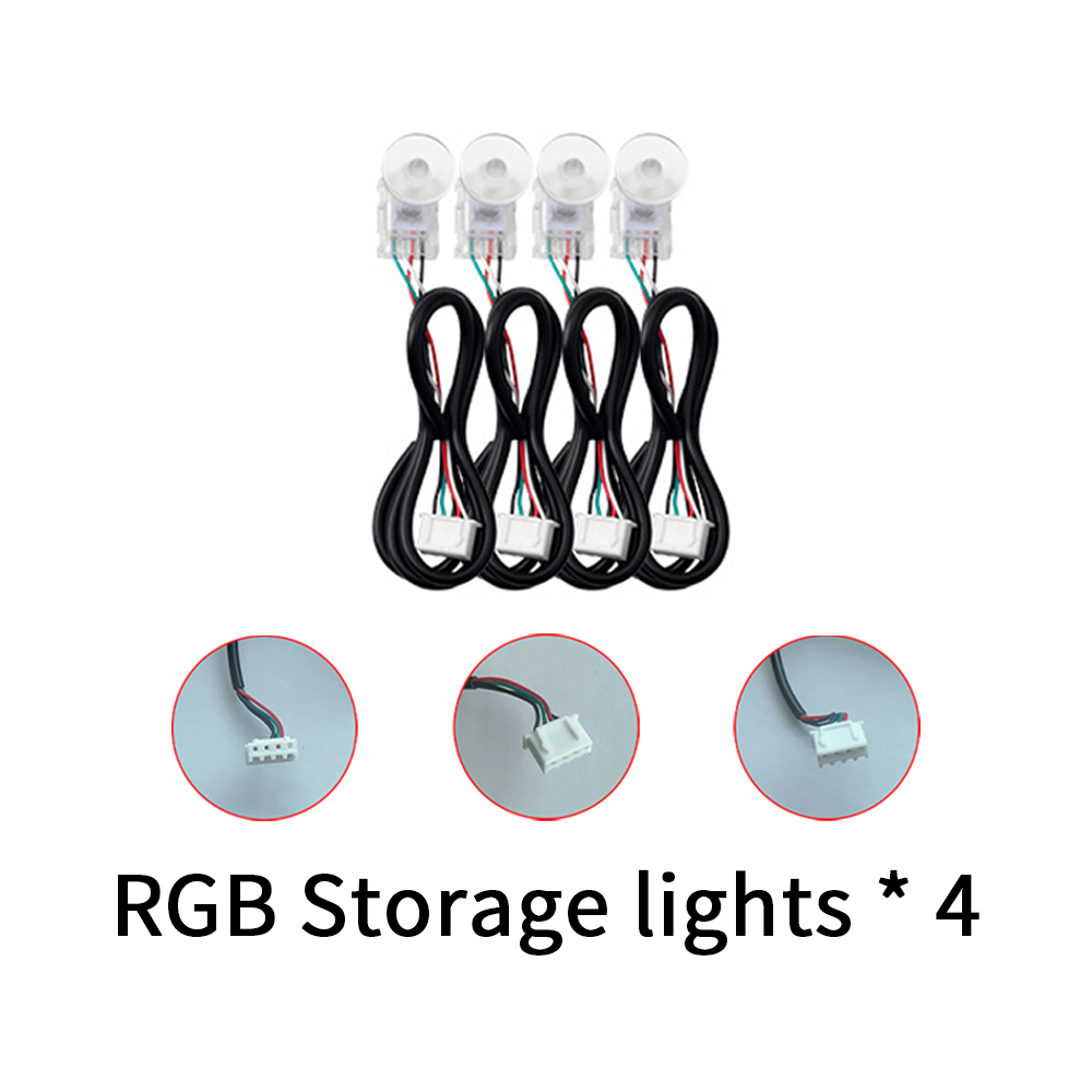 Full Colors Streamer Symphony RGBIC Omgevingslichtaccessoires 3-draads LED-strip (RGB deur/opslag/voetlicht 4-draads) "LED-lamp" app: Deep Blue