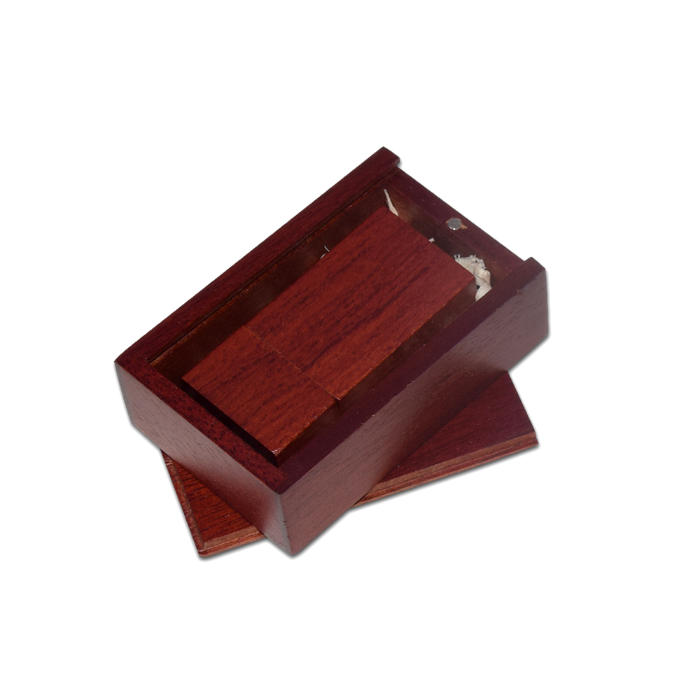 Wooden USB + Box Flash Drive Flash Disk Pendrive 4GB 8GB 16GB 32GB 64GB 128GB Memory Stick Photography: WHITE / 64 GB