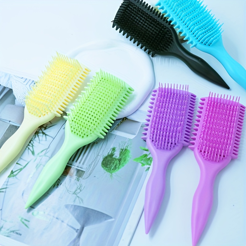springerige krullende haarstylingkam (1 stuk), huishoudelijke massagehaarborstel, natte en droge stylingkam.
