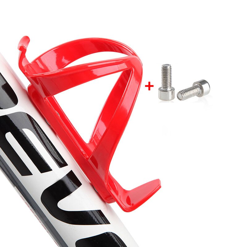 Bike Road Bike Bottle Cage Carbon Fiber Glass Water Bottle Cage Bottle Holder Bicycle Accessories My Water Bottle Holder: RED