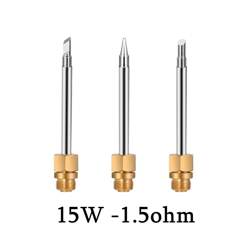 8w-30w batteri loddekolbe usb loddekolbe bærbar mini loddekolbe 510 interface loddekolbe spids: 15w- gule