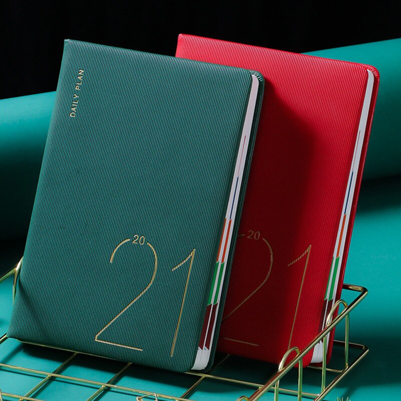 Prosty kalendarz biurowy 2021 kalendarz dziesięć kalendarz kalendarzowy 365 dni samozdyscyplinowany dziurkacz robić kart zaplanuj dziesięć niestandardowy kalendarz nie