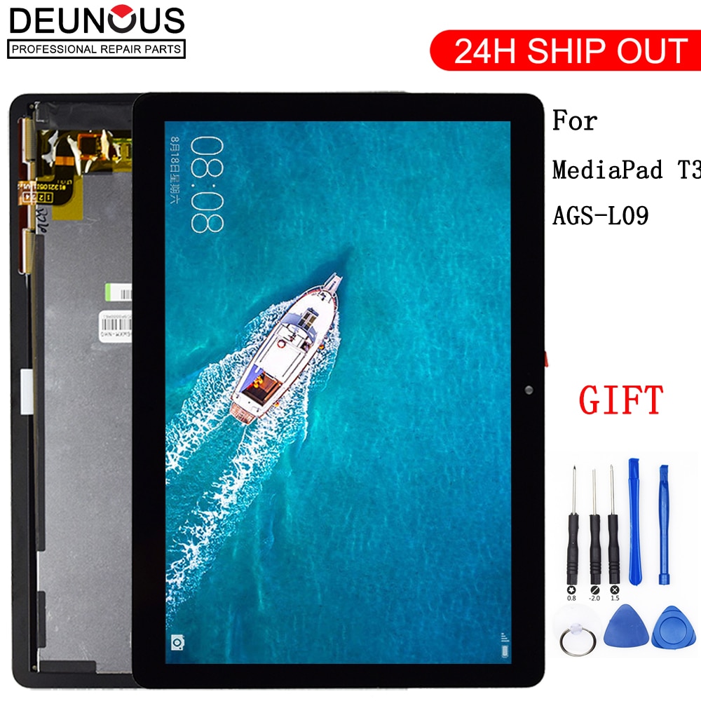 9.6" For Huawei Mediapad MediaPad T3 10 AGS-L03 AGS-L09 AGS-W09 T3 LCD display touch screen digitizer assembly