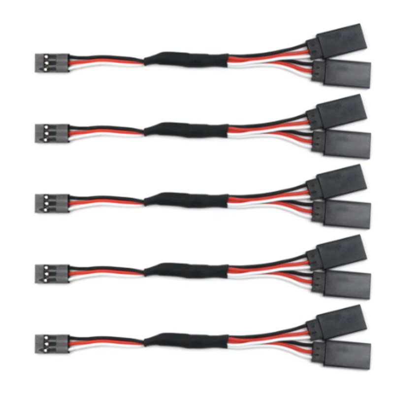100/150/200/300/500mm Rc Servo Y Cavo di Prolunga Cavo per Rc Servo Jr Futaba Rc Aereo Elicottero auto Fai Da Te