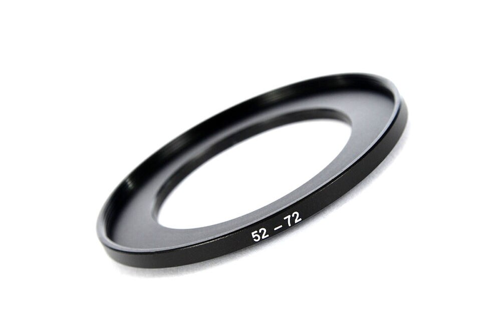 52Mm-72Mm 52-72 Mm 52 Te 72 Step Up Filter Adapter Ring