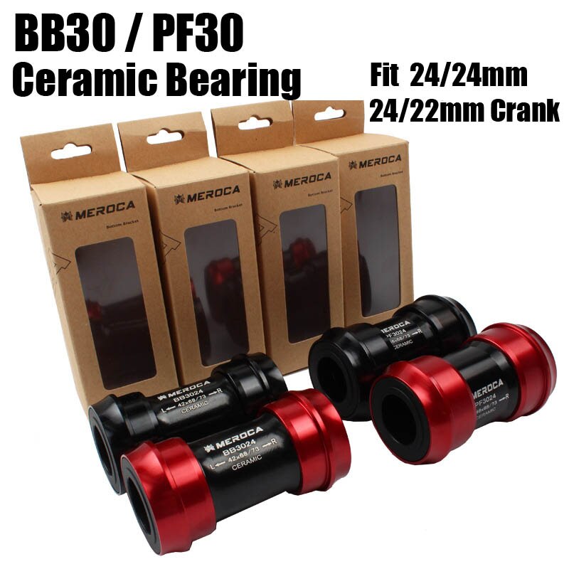 BB30 PF30 Pak voor SHIMA Crankstel 24mm 22mm Keramische Lager Mountainbike Onderdelen Road Fietsen Trapas