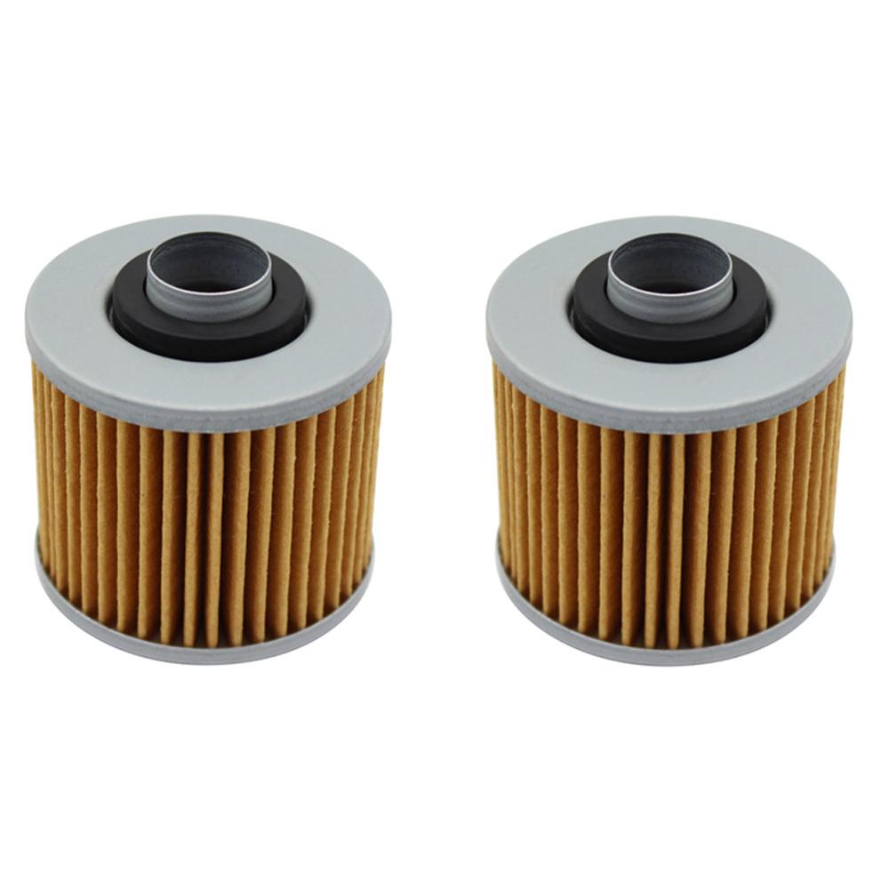 Filtro de aceite para YAMAHA XV535 XV 535 VIRAGO 1987-2002 TDM850 TDM 850, 1991-2002 YFM600 YFM 600 GRIZZLY 600, 1998-2001: 2pcs-yellow