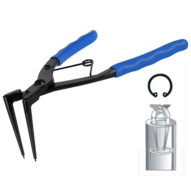 -Pliers Circlips Snap Ring Grip Plier 50 Mm Long Nose 1.2Mm 90 Degrees Bending For Motorcycles Trucks