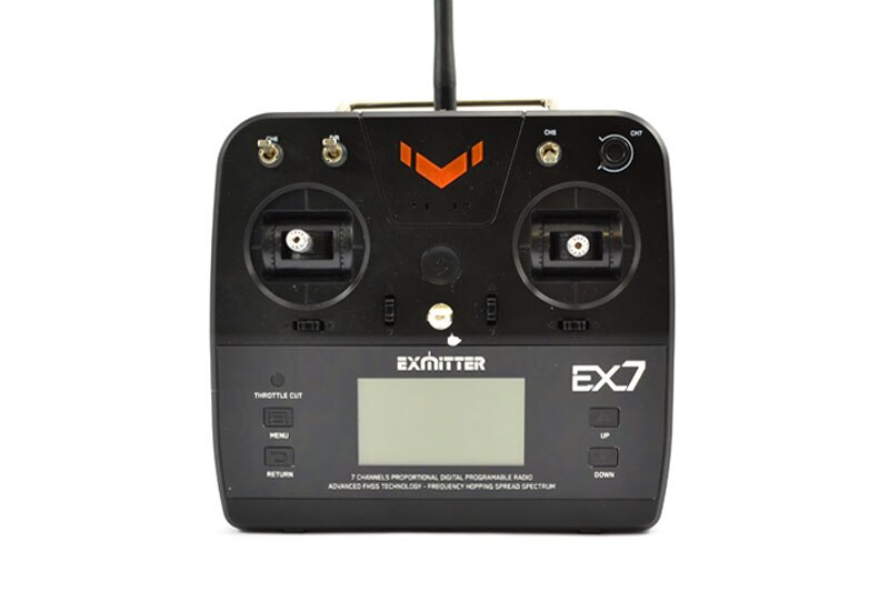 Volantex RC EX7 2.4GHz 7 Channel transmitter and 7 Channel receiver Remote Control System