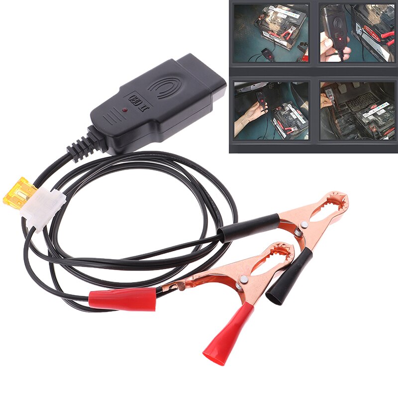 Universal OBD2 automotriz herramienta de reemplazo de batería coche ECU ordenador ahorro de memoria Auto emergencia cable de alimentación
