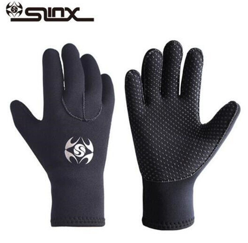 Slinx 3mm neopreen waterdichte zwemhandschoenen houden je warm voor winterzwemmen duiken surfen snorkelen handschoenen sportuitrusting: S