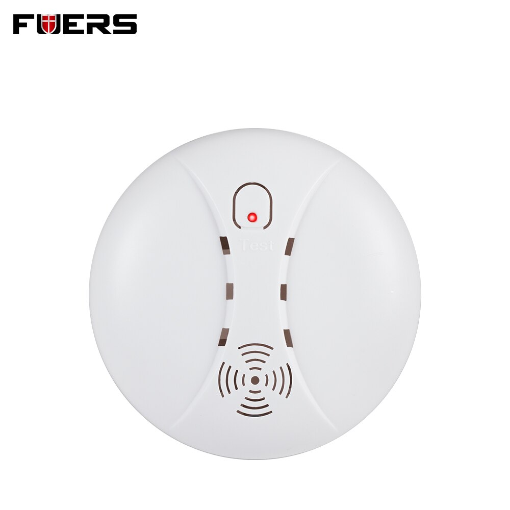 FUERS PG106 WIFI GSM 2G 3G DIY Alarm Kit Drahtlose Pir-bewegungsmelder Tür Sensor Indoor Outdoor Sirene WIFI Kamera Alarm System: Smoke detector