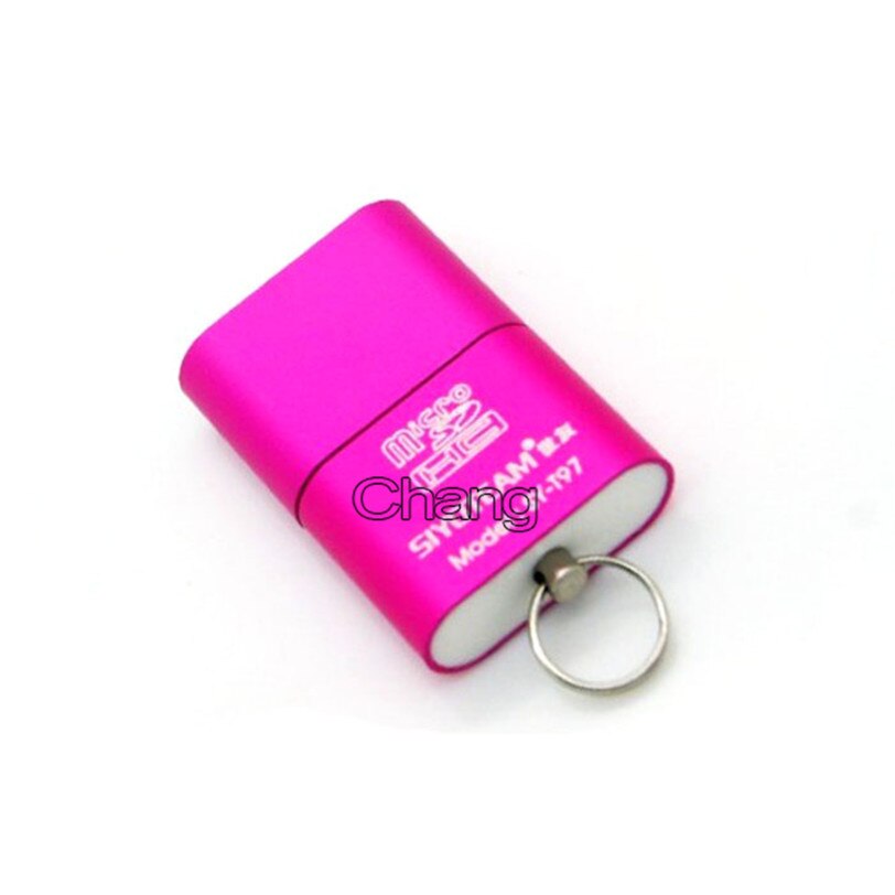 Portátil mini usb 2.0 micro sd tf t-flash leitor de cartão de memória adaptador flash drive memória flash sd atacado