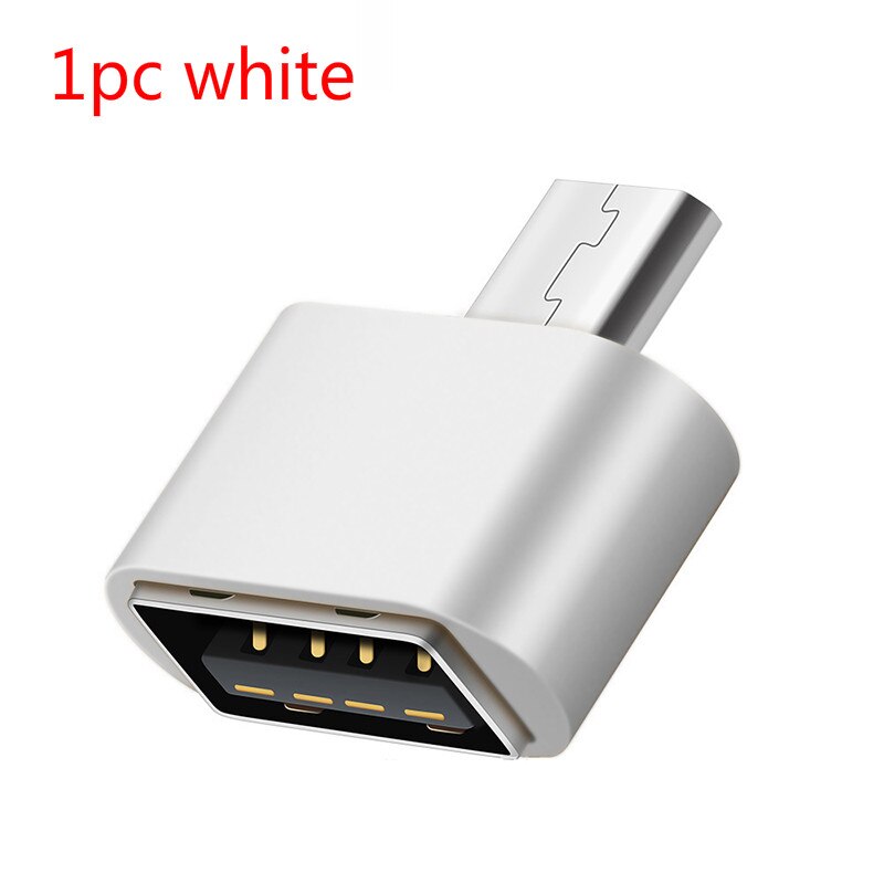 10/3/1 st mini otg kabel usb otg adapter micro usb till usb 2.0 omvandlare för android tablet pc txtb 1: 1pc vita