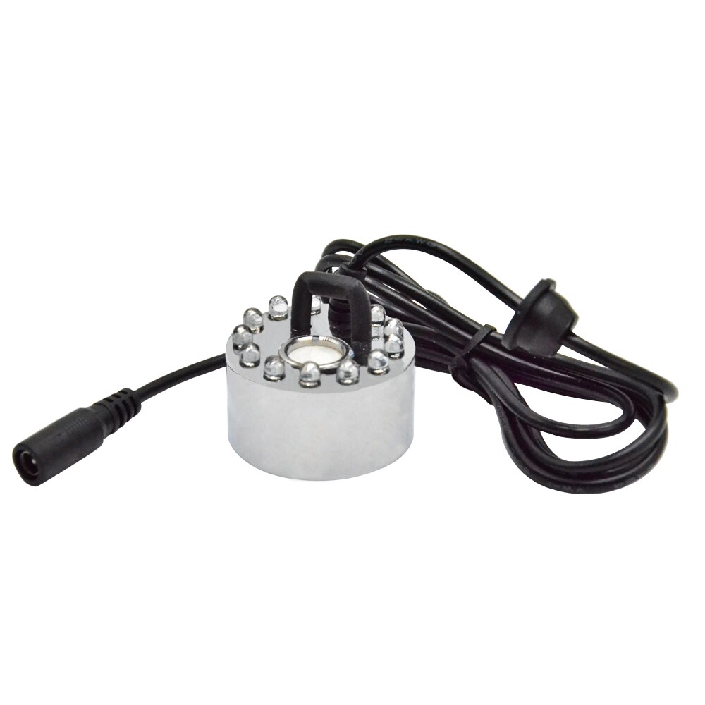 Mini LED Light Ultrasonic Fog Mist Maker Fogger Atomizer Air