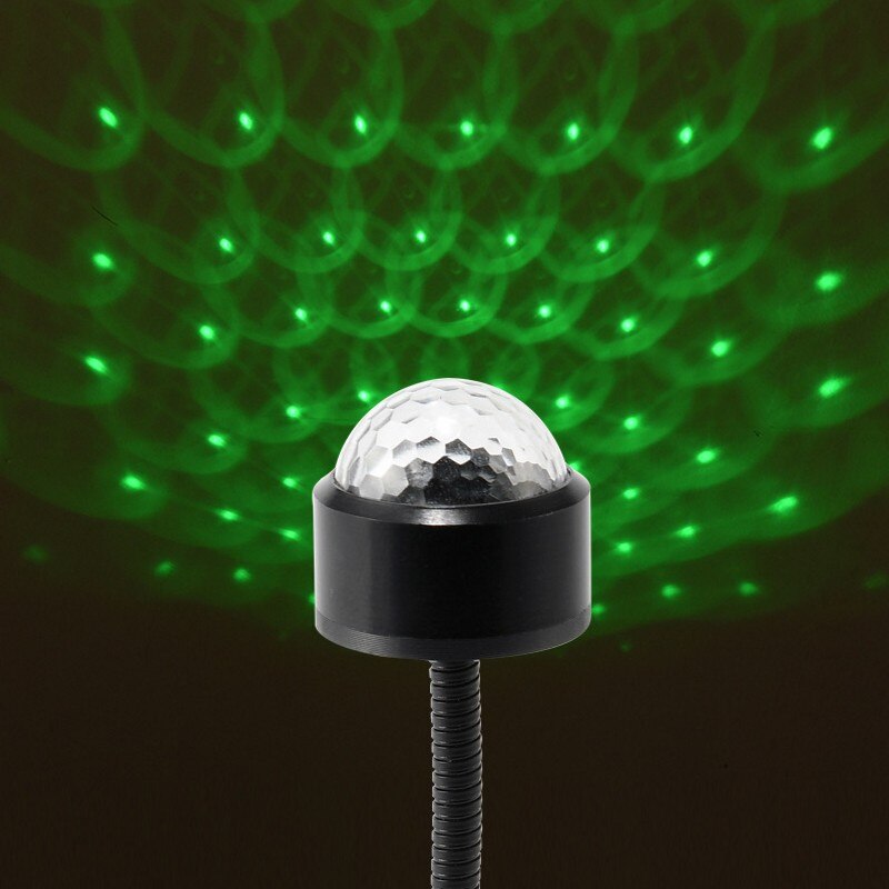 Mini Usb Party Kleurrijke Light Sound Activated Roterende Disco Ball Dj Party Verlichting Rgb Led Podium Verlichting Effect Lamp