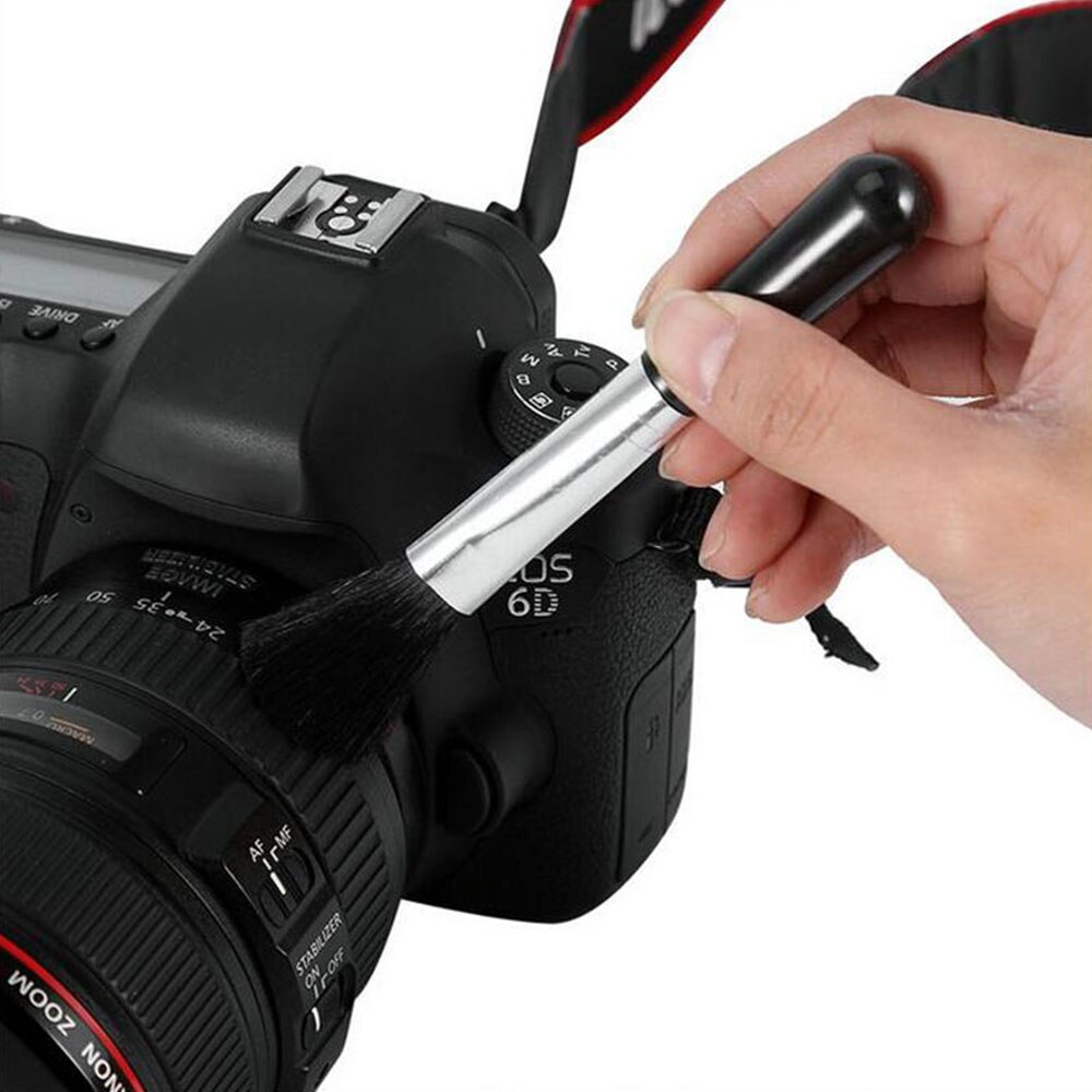 5 In1 Reiniger Kit Objektiv Reinigung Tuch + Sauber Objektiv Staub Pinsel + Luft Gebläse für Canon für Nikon Camcorder DSLR VCR Uhr Sauber