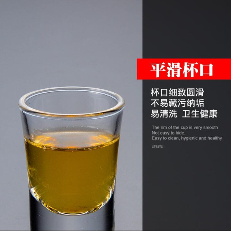 6 stuks Platform cup drank cup borrelglas klein wijnglas cup kogel cup witte wijn glas wodka glas