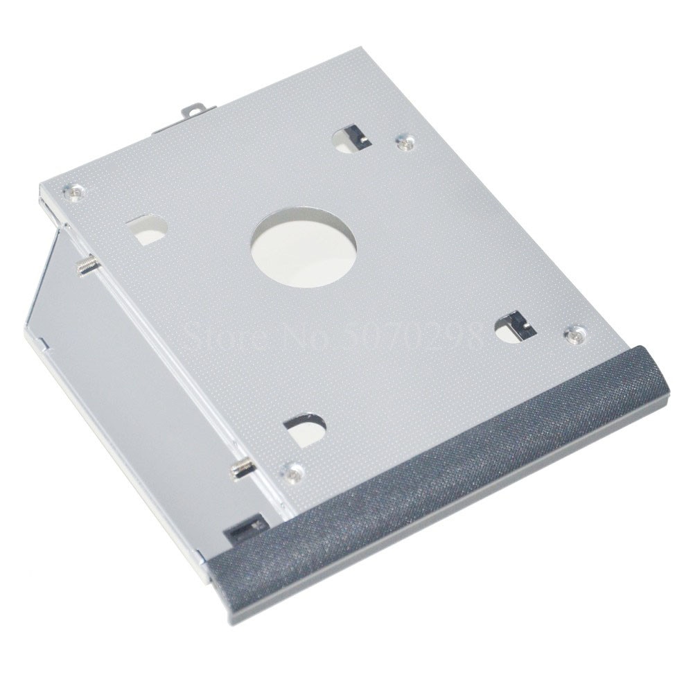 Bisel frontal cubierta de placa frontal + soporte de 2nd SATA 3,0 de 2,5 "HDD Disco Duro SSD óptico Caddy para Lenovo IdeaPad 310 de 510 Yi 310