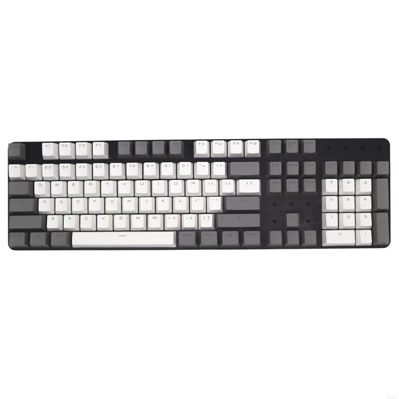 K32C Double Shot Keycaps OEM -Profil 104 Tasten Backlit Keycaps GK61 64 84 96 Layout