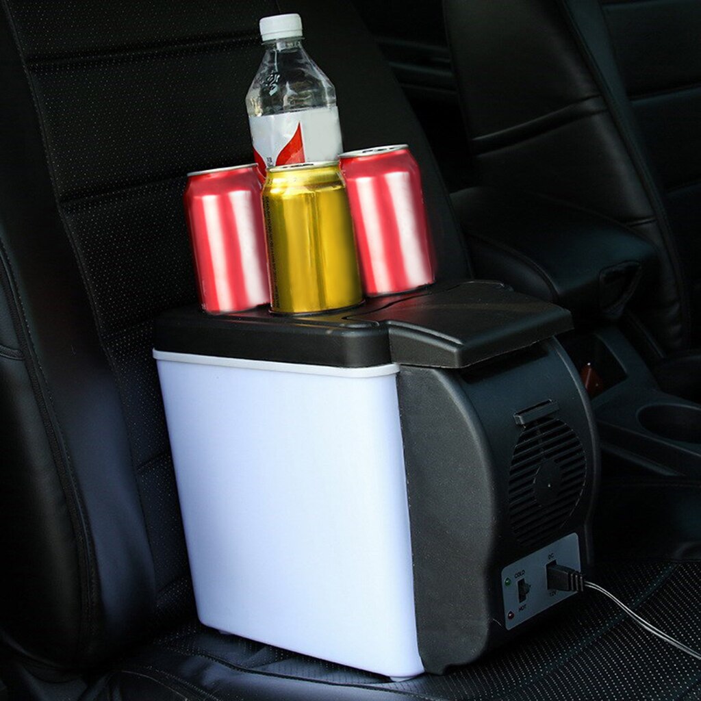 Thermoelectric Mini Fridge Cooler and Warmer - 6 Liter/9 Can - For Home, Office, Car, Dorm or Boat - Compact & Portable