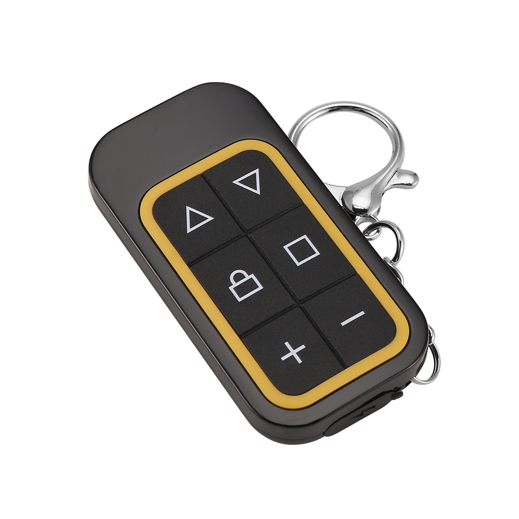 Wireless Remote Control 8-Channel Multi-Frequency Garage Door Rechargeable Full-Frequency Copy Remote Control Yellow