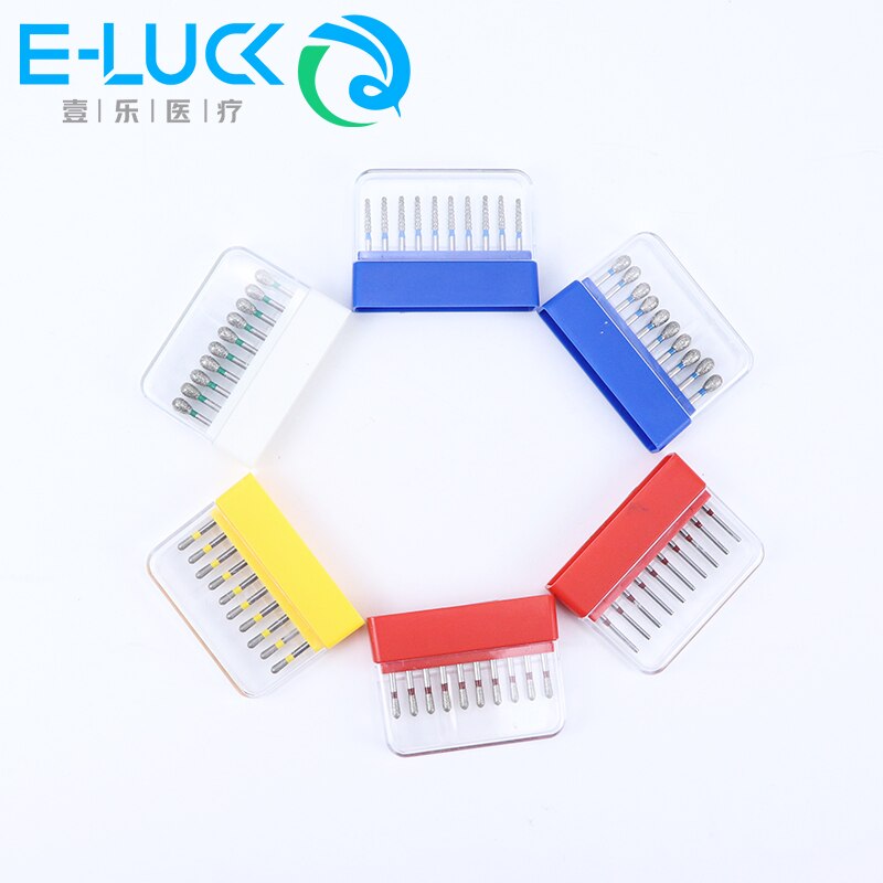 50pcs Dental Polishing Bur Diamond Grinder Burs For Dentist Materials