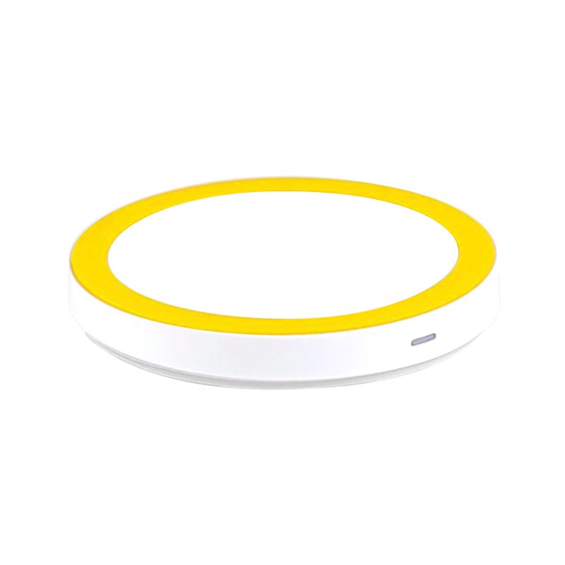 Qi Wireless Charger Fast Charging Cradle For Samsung IPhone Universal Phone Charger Ultra-thin Charger Plate Pad 9 Colors TXTB1