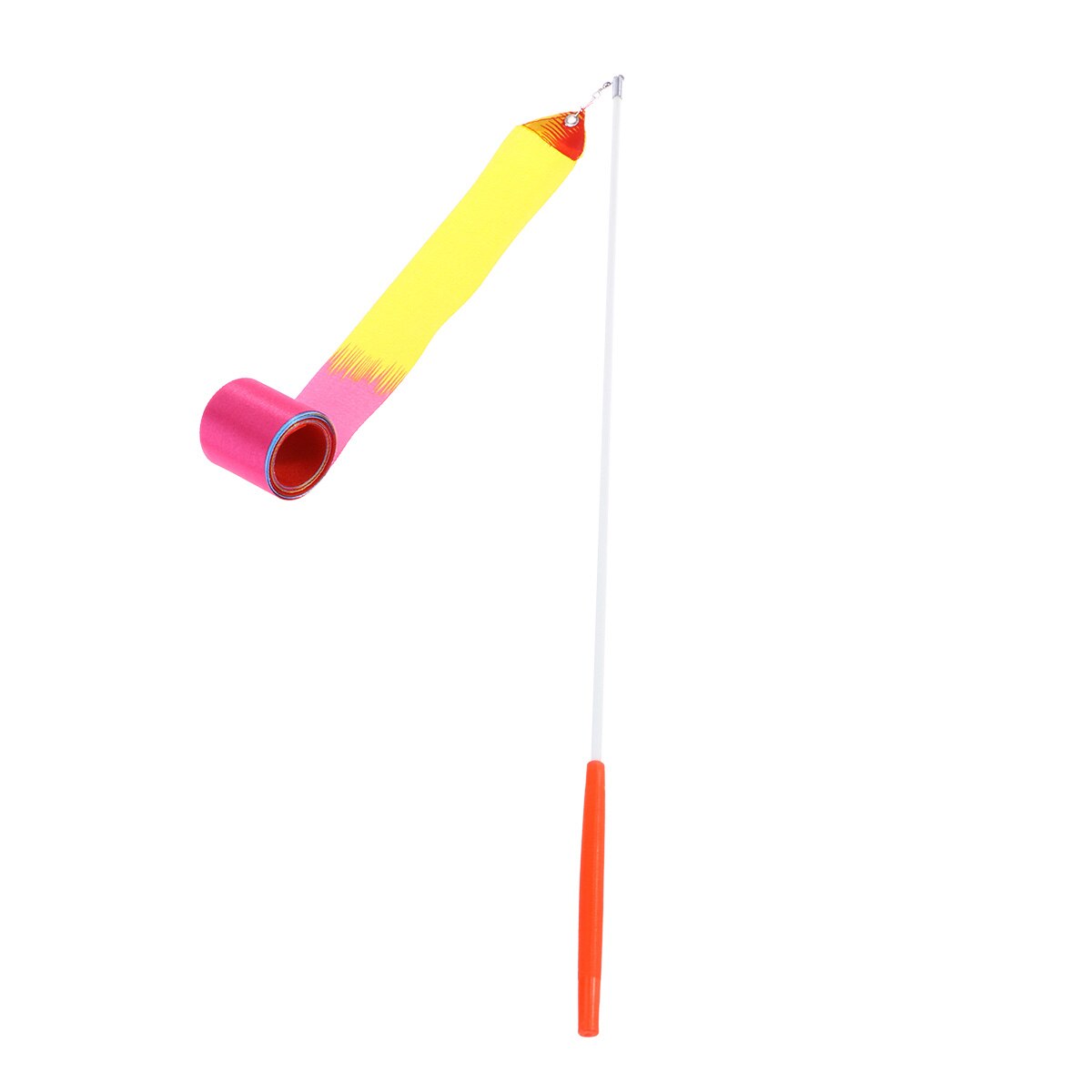 3.6m rytmiska gymnastikband med pinne barn som dansar streamers band (blandad färg)