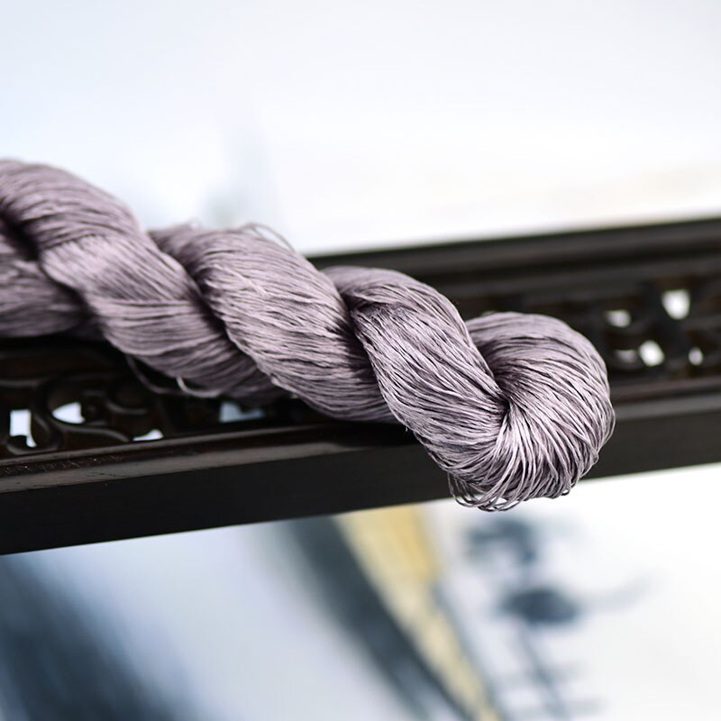 silk embroidery thread / 100% silk thread /hand embroidery embroider cross stitch/purplish brown series/7 pure colors: 2