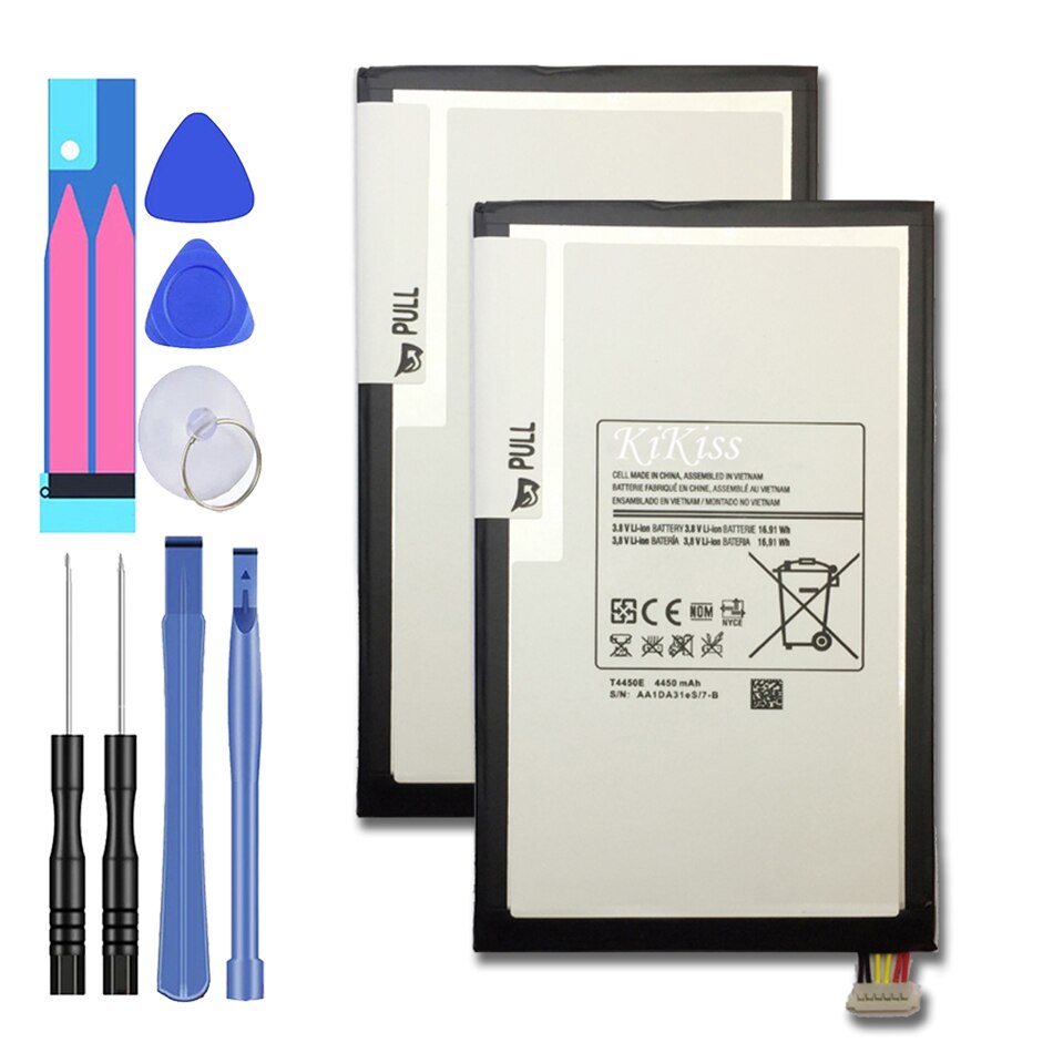 Tablet Battery 4450mAh - Replacement Li-ion Polymer for Samsung Galaxy Tab 3 8.0 T310 T311 T315