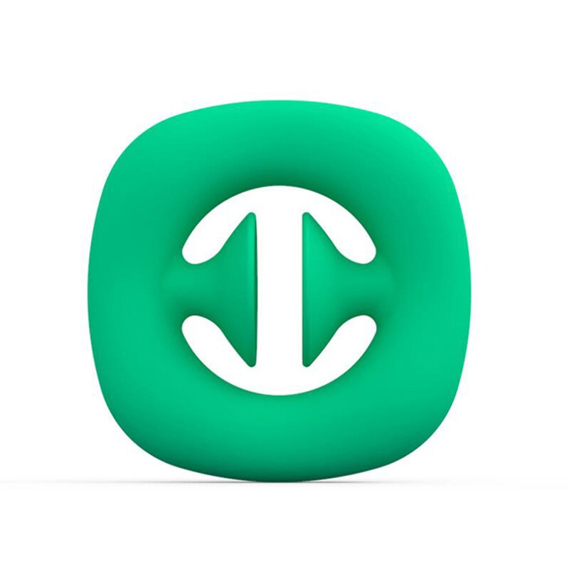 Fidget Speelgoed Anti Stress Vinger Hand Grip Stress Reliever Fidget Speelgoed Volwassen Kind Eenvoudige Kuiltje Stress Speelgoed Decompressie Pop Het: green