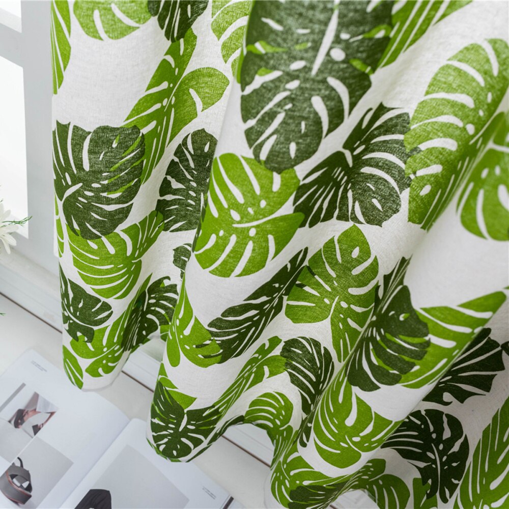 1 Pc Rod Small Window Short Curtain Household Sheer Valance Kitchen Balcony Door Panels Curtain Home Curtain Drape - 100x130cm (