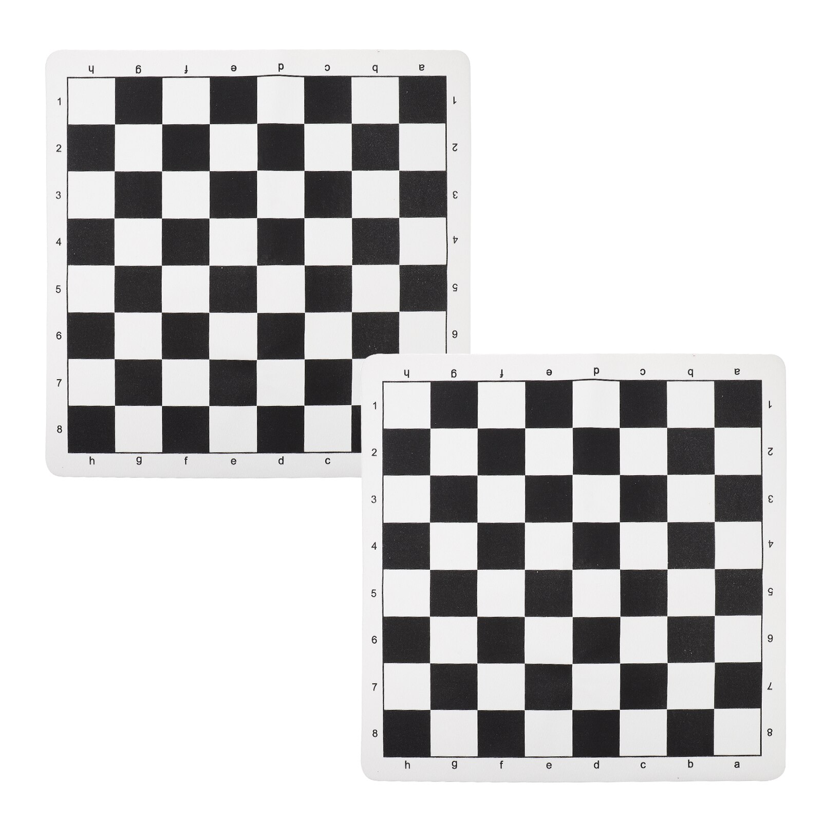 2pcs Folding International Chessboard Portable Chess Board International Chessboard