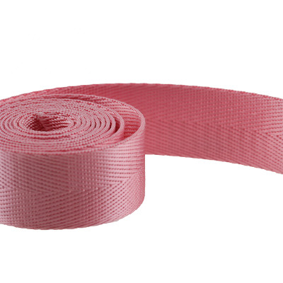 Streifen V bilden 5Meter 20mm Nylon Gurtband Bänder Hund Kragen Rucksack Tornister Gurt Gürtel Band Bindung DIY NäHenne zubehör: Rosa