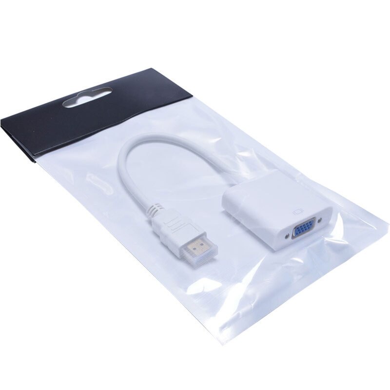 R9JA Digital to Analog to VGA Adapter Male to VGA Female Converter for Laptop, Monitor, PC, Digital Camera, Etc