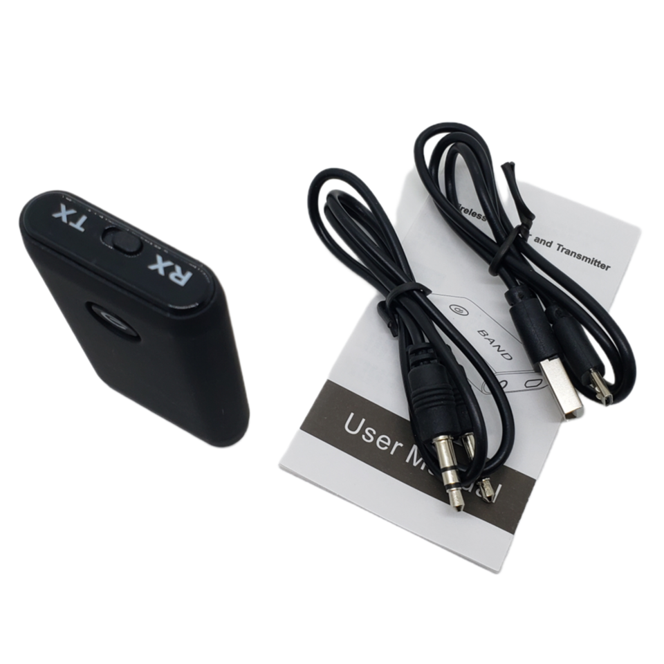 2 In 1 5.0 Bluetooth Draadloze Audio Zender En Ontvanger A2DP Hifi Muziek Adapter Aux Rca 3.5Mm Jack Aux voor Tv Pc Hoofdtelefoon