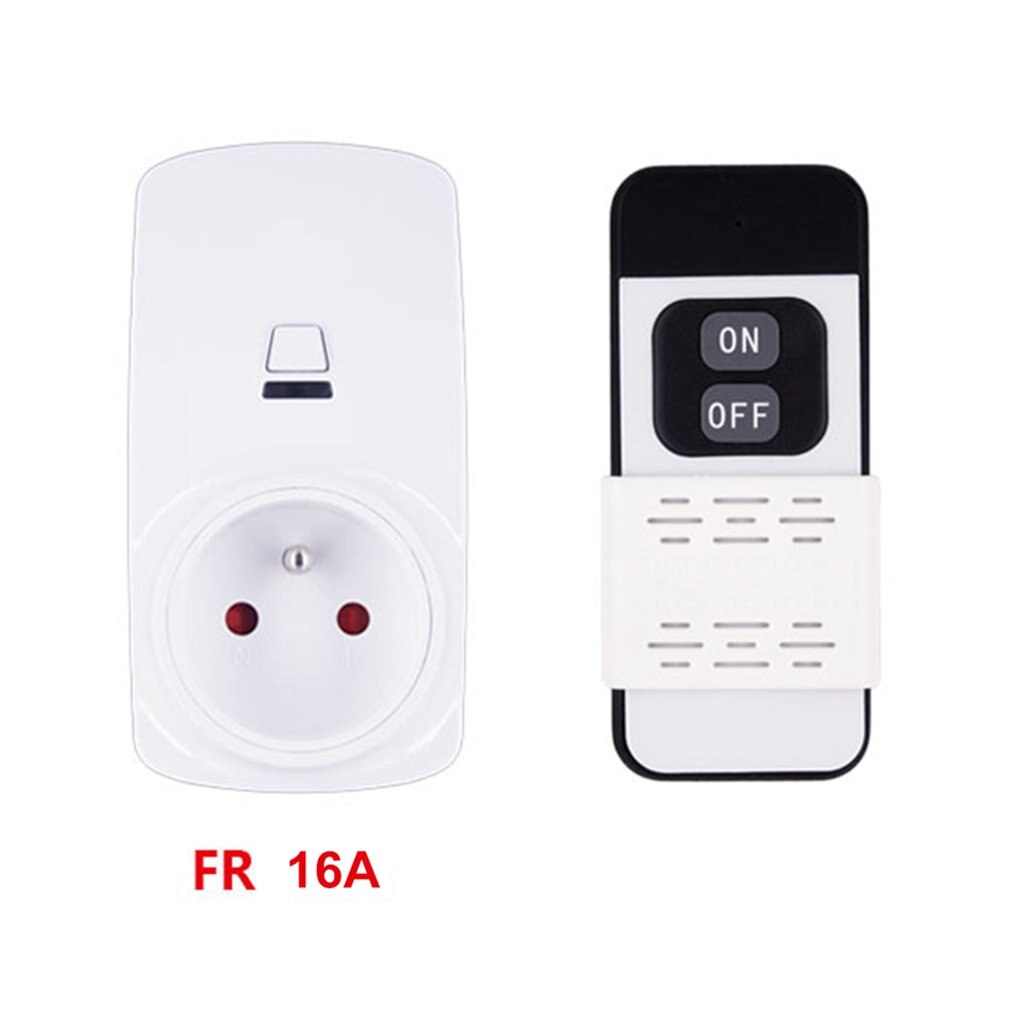 Smart plug 16a wifi trådløs smart power monitor eu au uk us stikkontakt stikkontakt til echo til alexa til google stikkontakt: Smartlife fr-stik