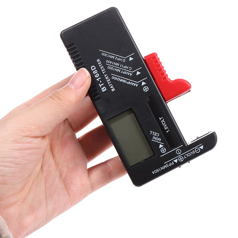BT-168 PRO Digital Lithium Battery Capacity Tester Checkered Load Analyzer Display Check AAA AA Button Cell Universal Test